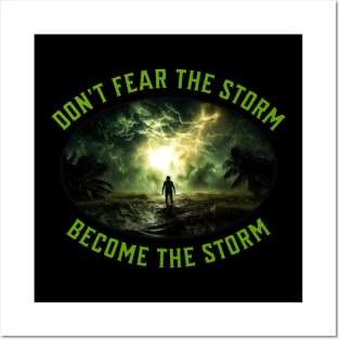 Don't Fear the Storm Posters and Art